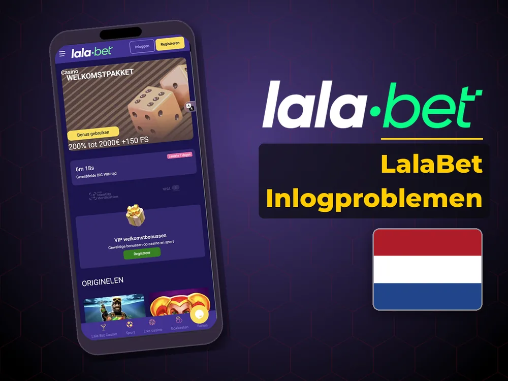 lalabet - LalaBet Inlogproblemen