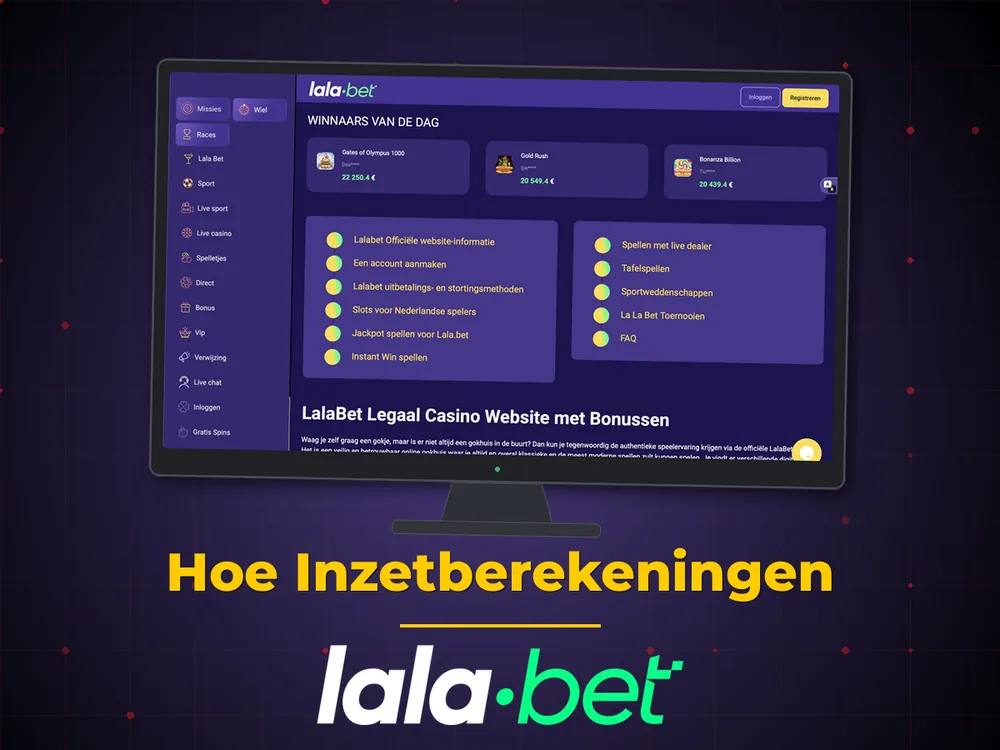 lalabet - Hoe Inzetberekeningen