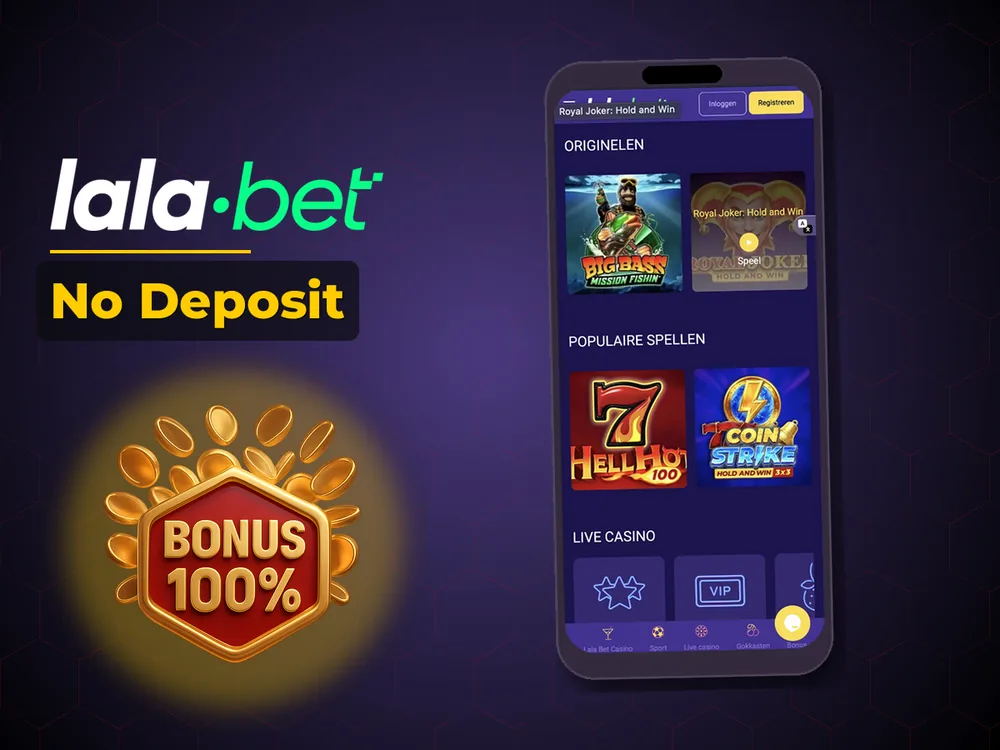 lalabet - No Deposit