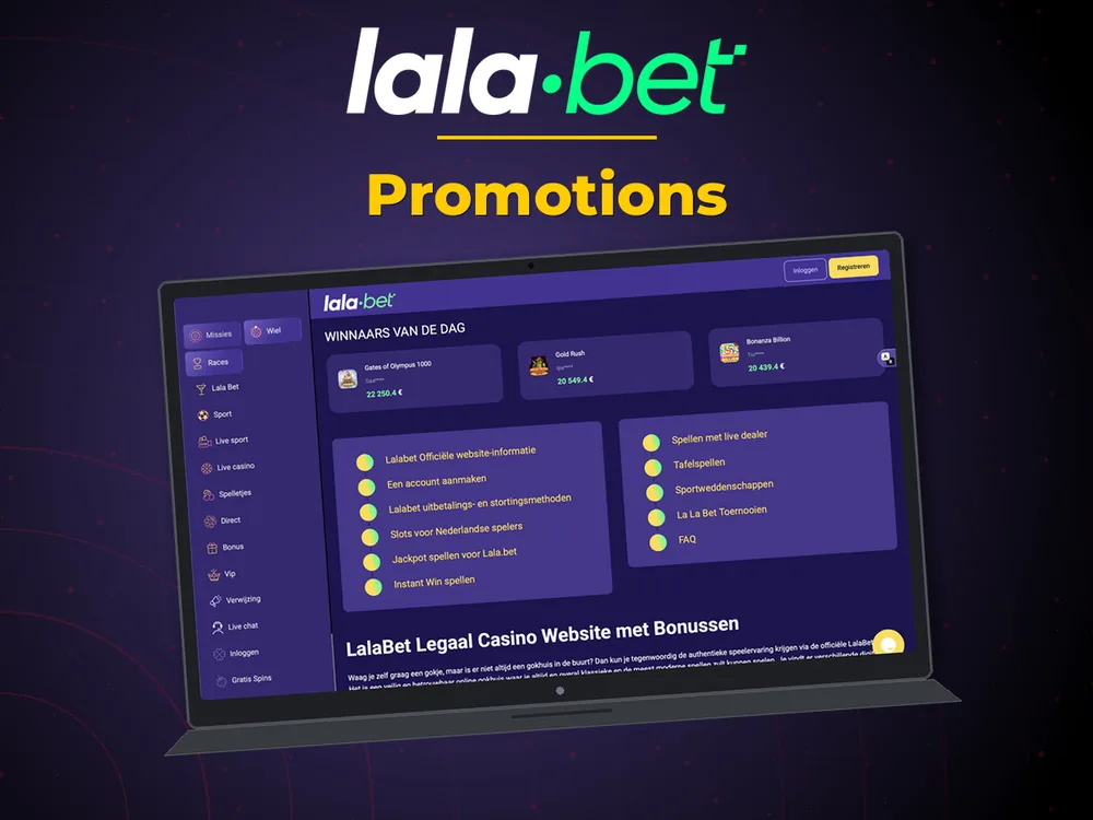 lalabet - Promotions
