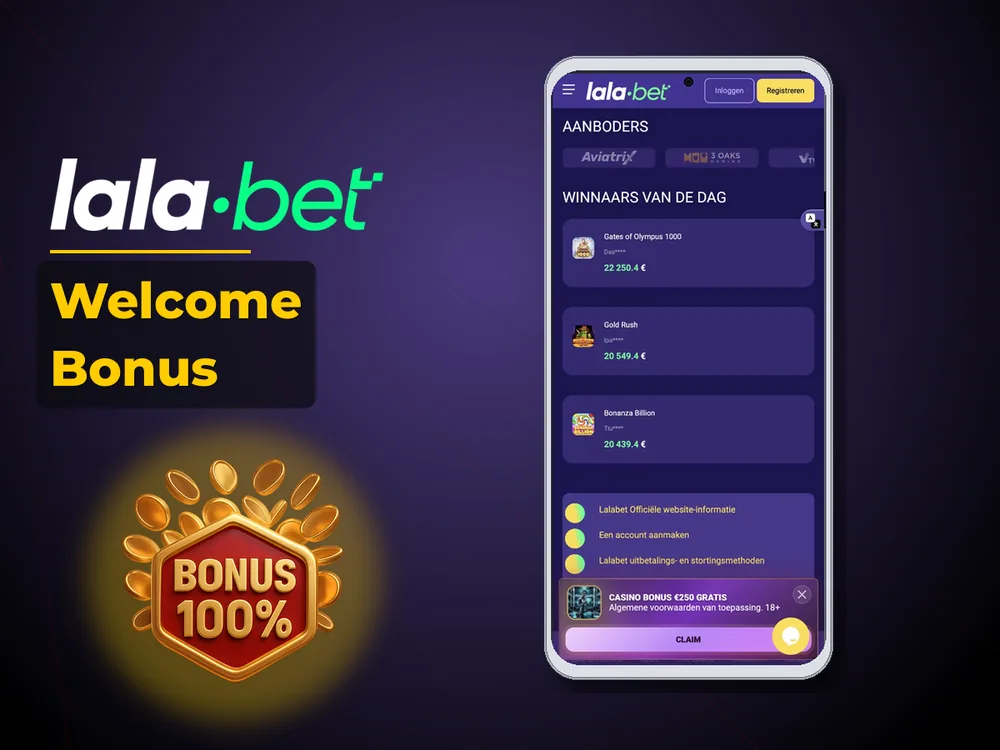 lalabet - Welcome Bonus