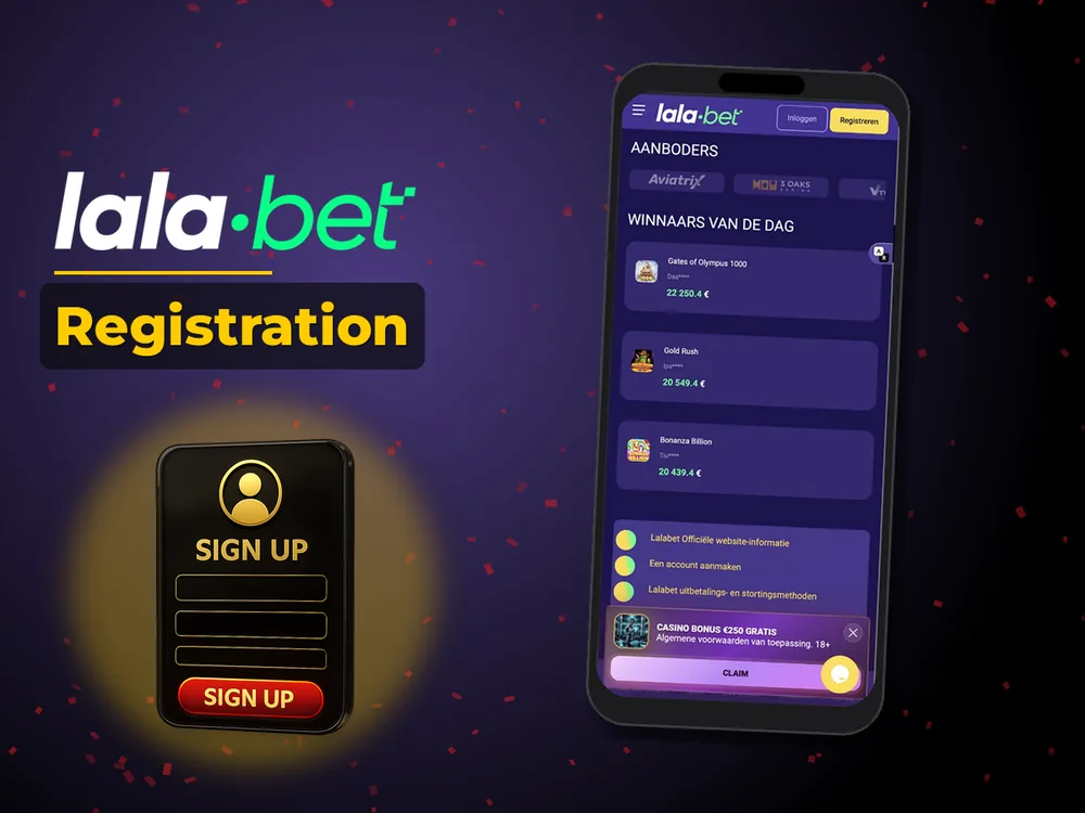 lalabet - Registration
