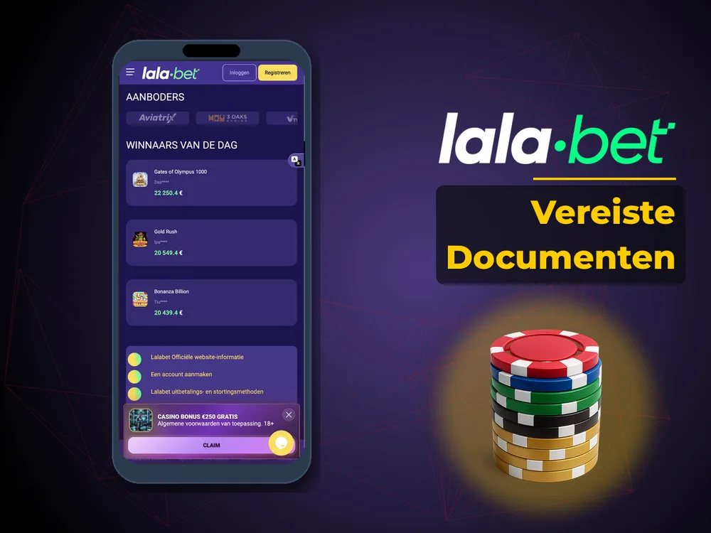 lalabet - Vereiste Documenten